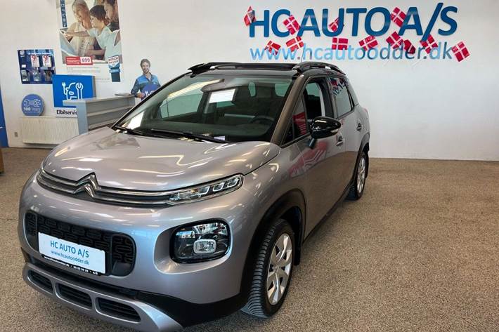 Sølv Citroën C3 Aircross fra 2020 set udefra