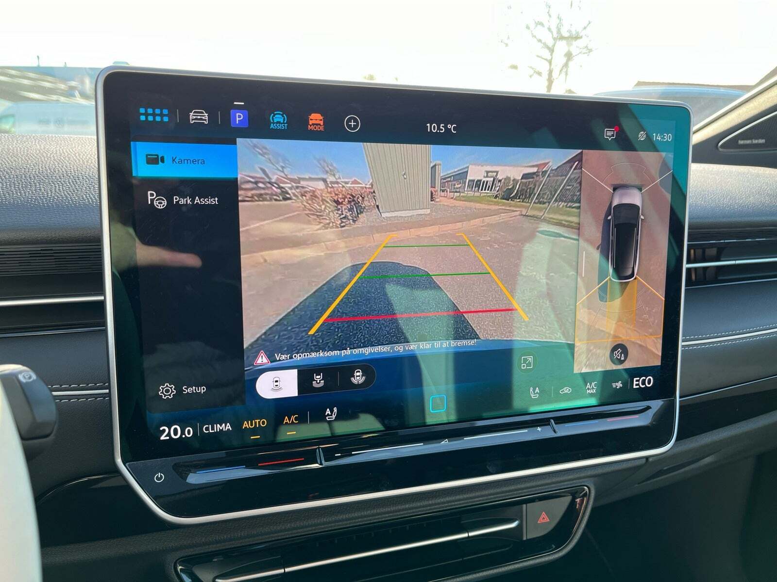 Blå VW ID.7 fra 2025