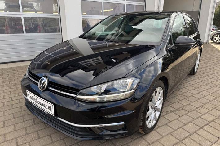 Sort VW Golf VII fra 2019