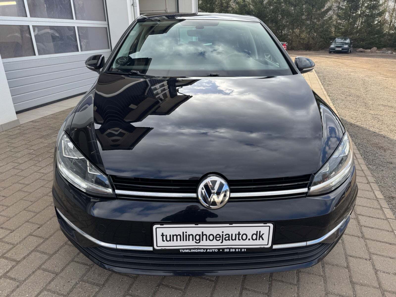 Sort VW Golf VII fra 2019