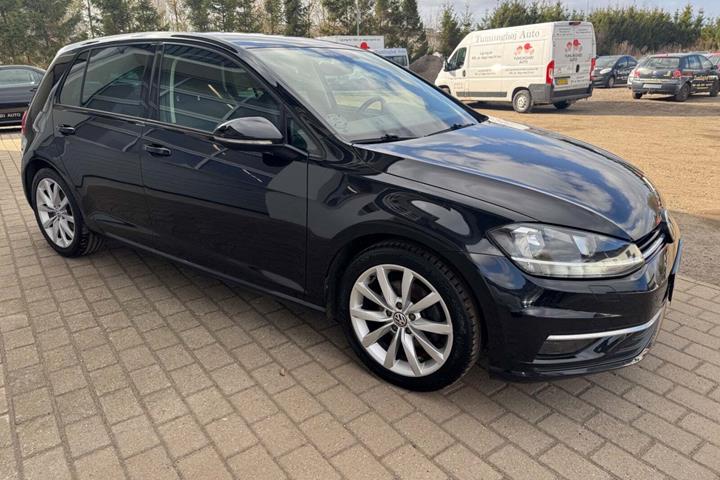 Sort VW Golf VII fra 2019