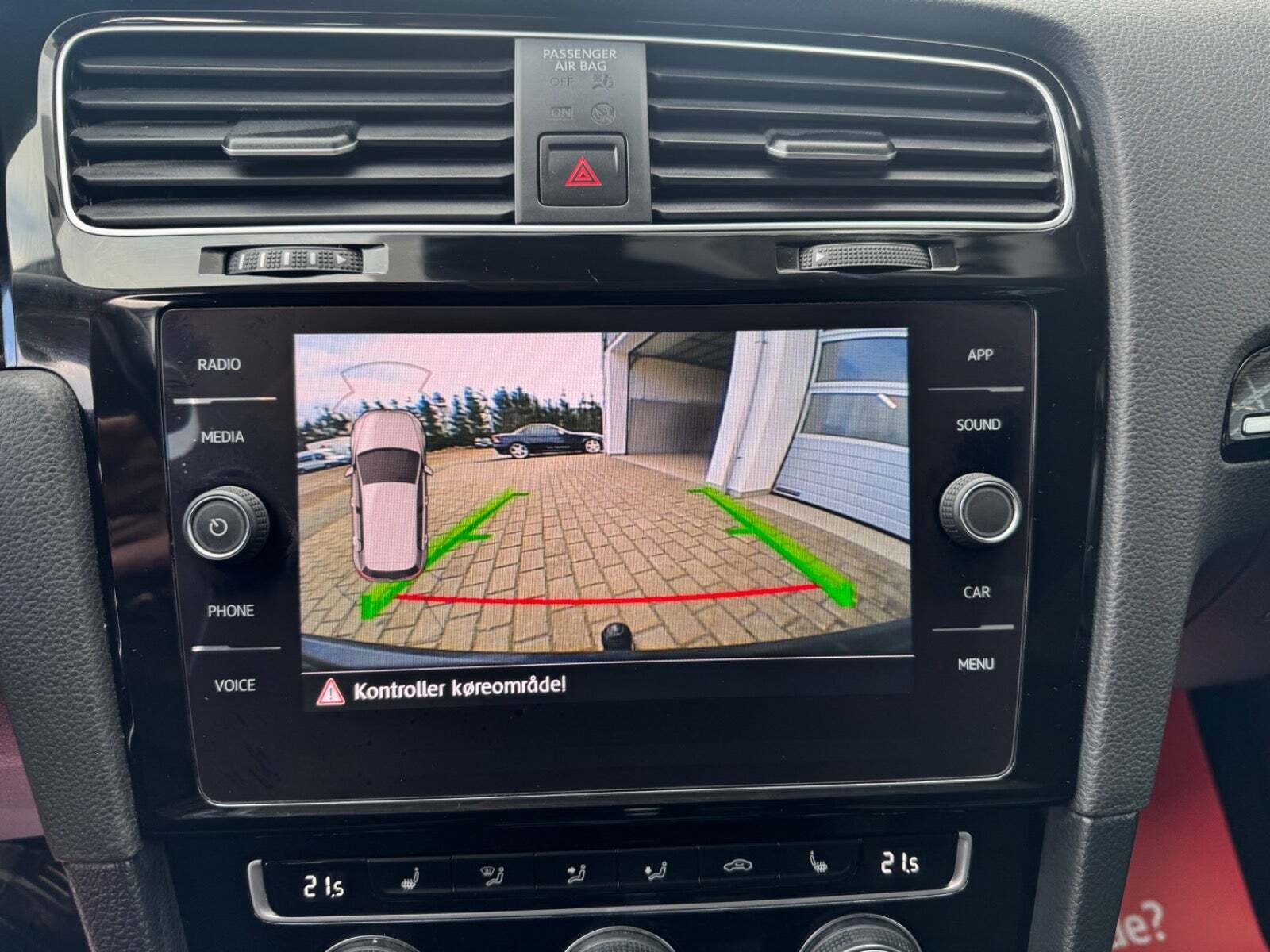 Sort VW Golf VII fra 2019