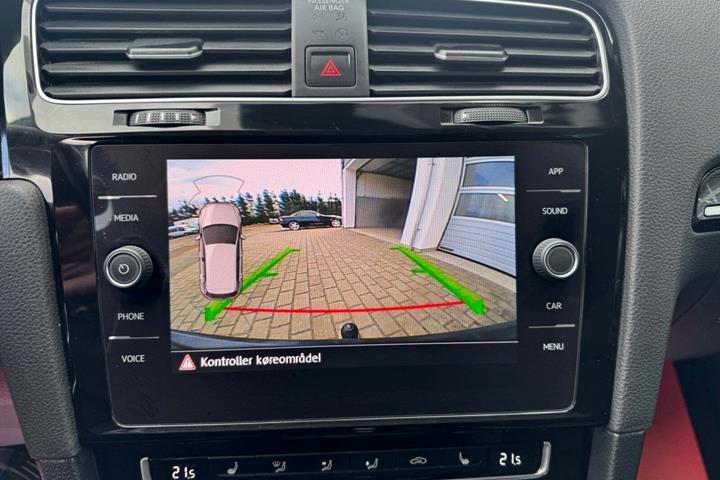 Sort VW Golf VII fra 2019