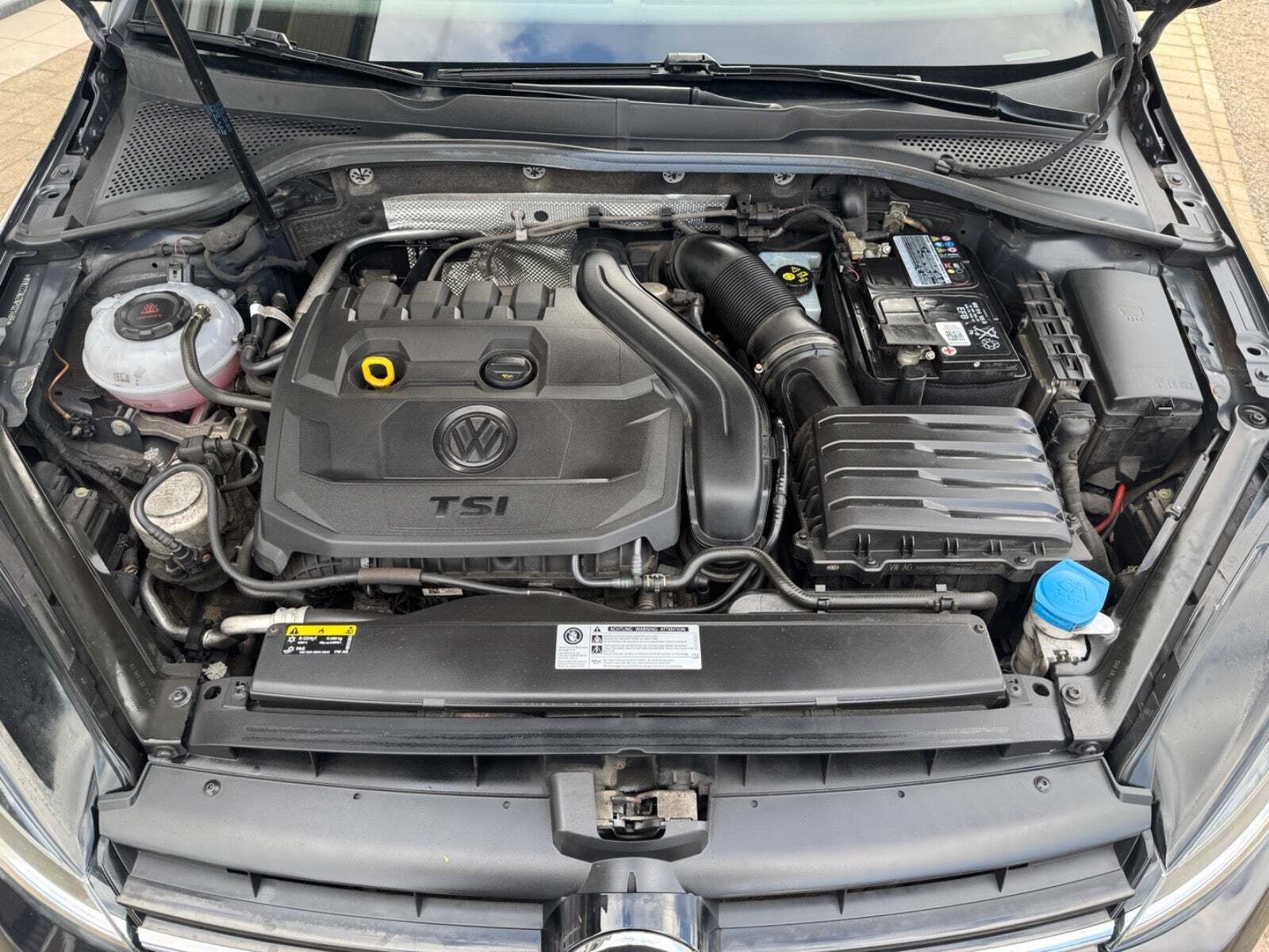 Sort VW Golf VII fra 2019