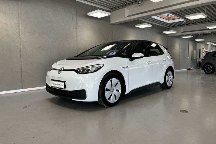 Hvid VW ID.3 fra 2021