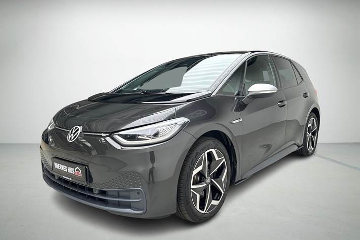 Grå VW ID.3 fra 2020