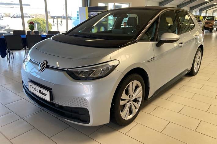 Sølv VW ID.3 fra 2020
