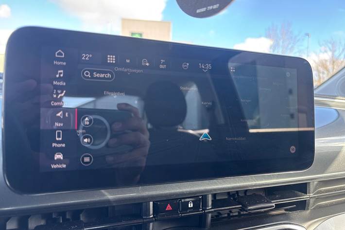 Grå Fiat 500e fra 2022