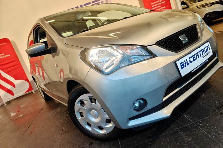 Sølv Seat Mii fra 2016