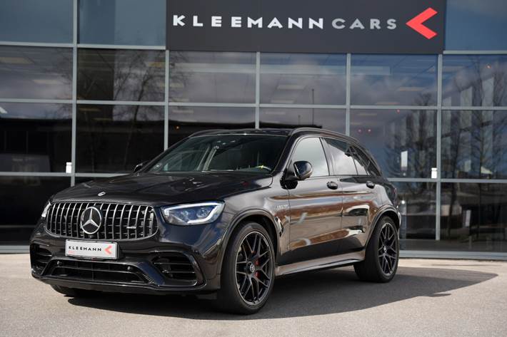 Sort Mercedes GLC63 fra 2019