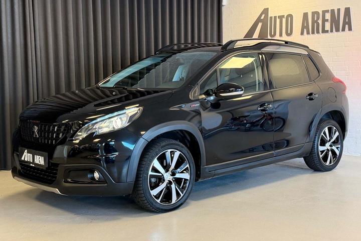 Sort Peugeot 2008 fra 2019 set udefra