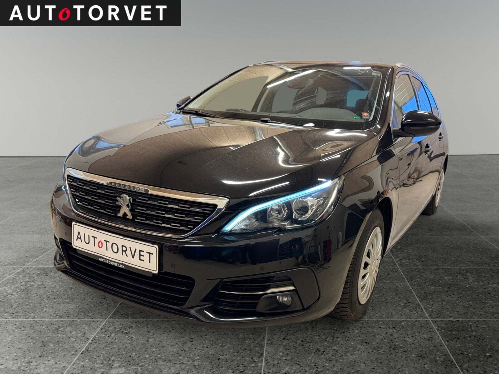 Sort Peugeot 308 fra 2020