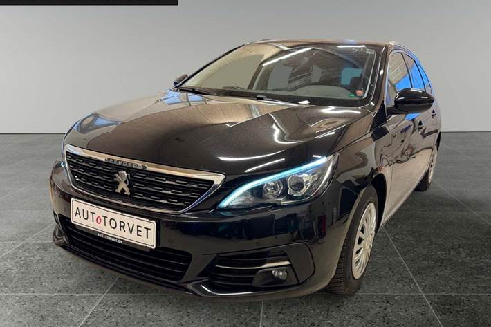 Sort Peugeot 308 fra 2020