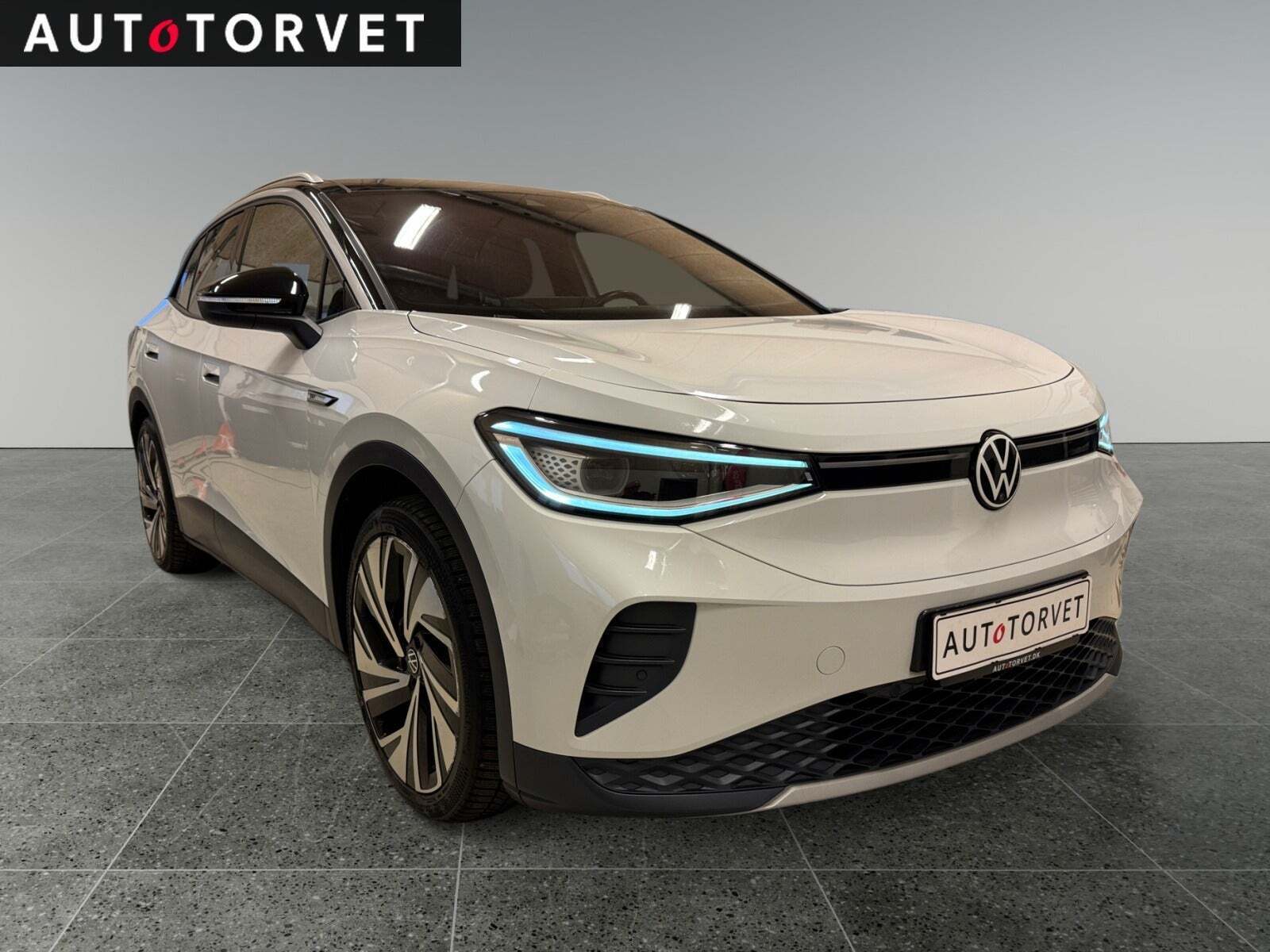 Hvid VW ID.4 fra 2021