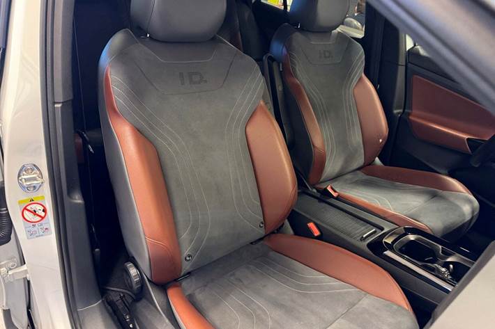 Hvid VW ID.4 fra 2021