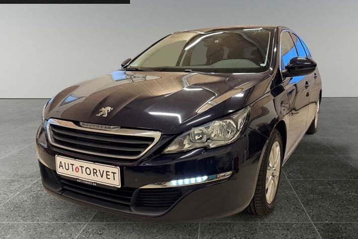 Sort Peugeot 308 fra 2015