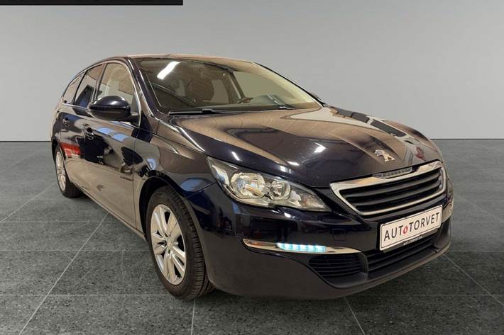 Sort Peugeot 308 fra 2015