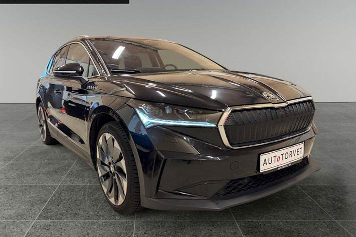 Sort Skoda Enyaq fra 2021