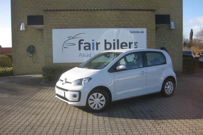 Hvid VW UP! fra 2021