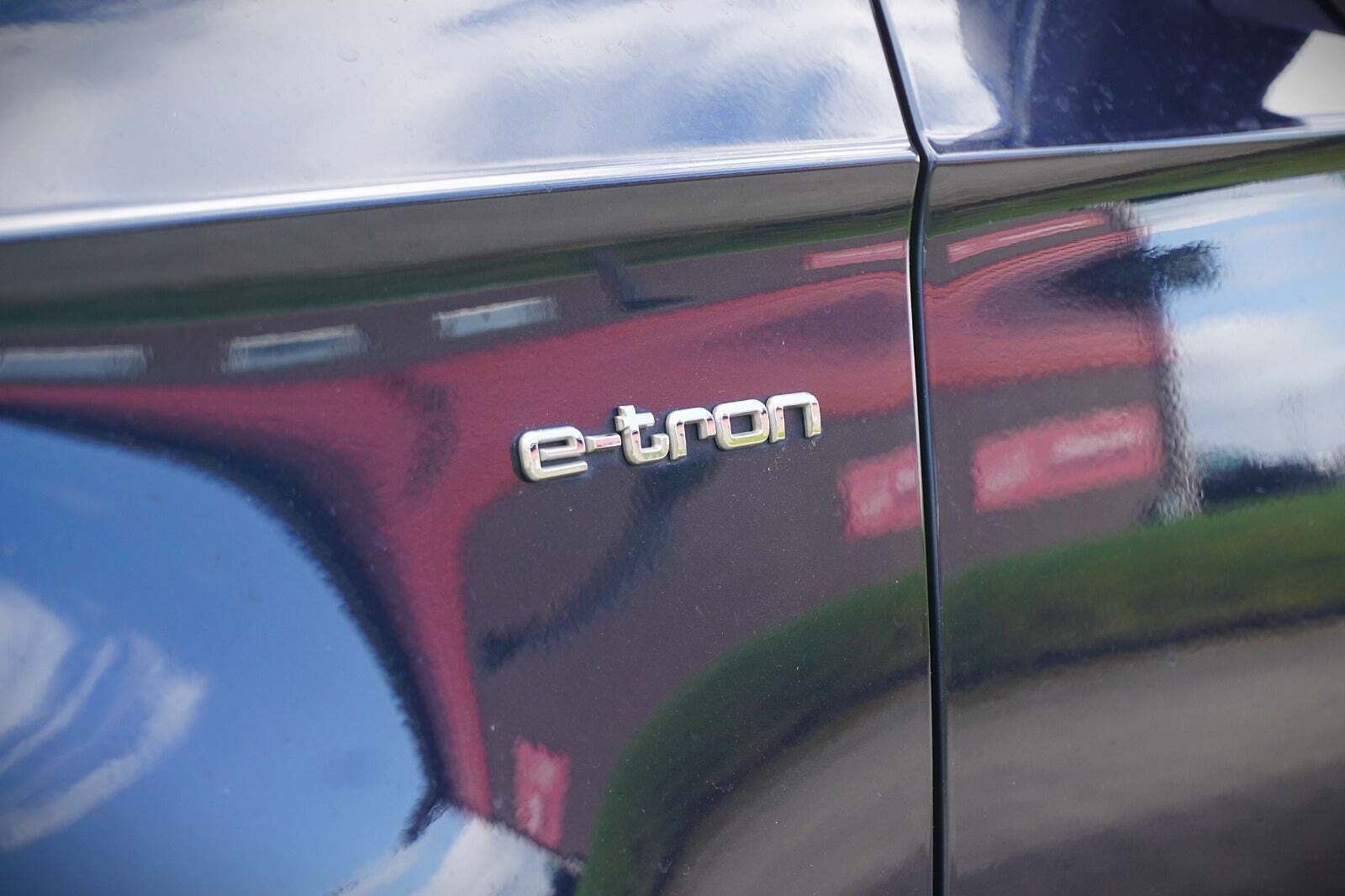 Blå Audi A3 fra 2018