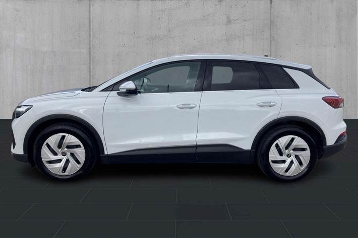Hvid Audi Q4 e-tron fra 2021