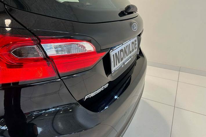 Sort Ford Fiesta fra 2023