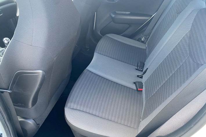 Hvid Toyota Aygo fra 2019