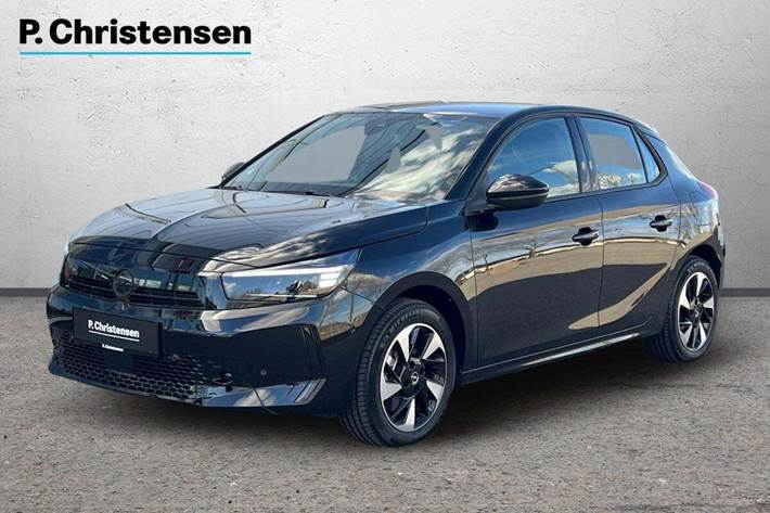 Sort Opel Corsa-e fra 2024