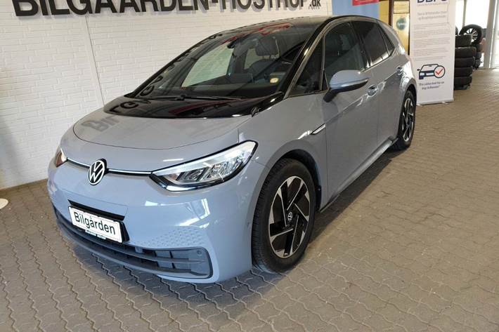 Grå VW ID.3 fra 2023