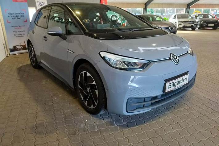 Grå VW ID.3 fra 2023