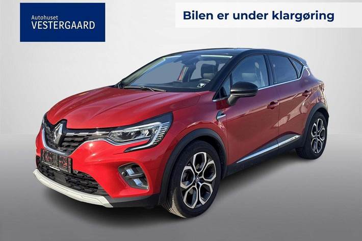 Rød Renault Captur fra 2021