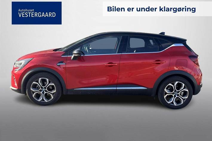 Rød Renault Captur fra 2021