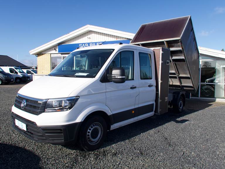 VW Crafter 35 2,0 TDi 177 Db.Kab m/tiplad