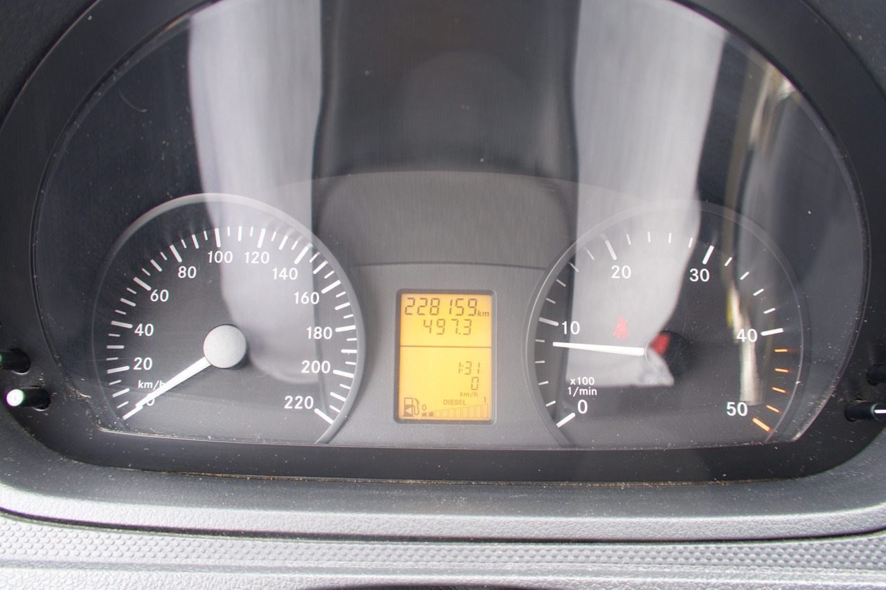 Hvid Mercedes Vito 110 fra 2014