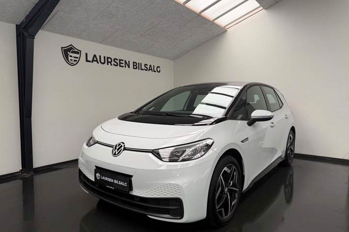 Hvid VW ID.3 fra 2022
