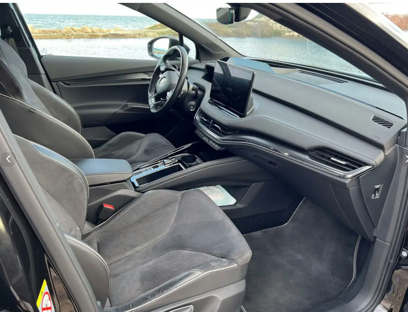 Sort Skoda Enyaq fra 2021