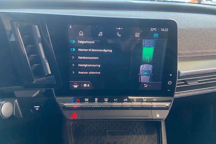 Hvid Renault Megane E-Tech fra 2022