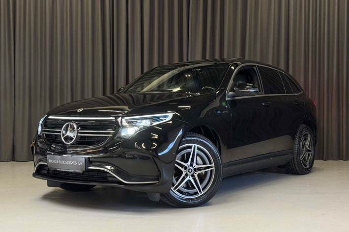 Sort Mercedes EQC400 fra 2020