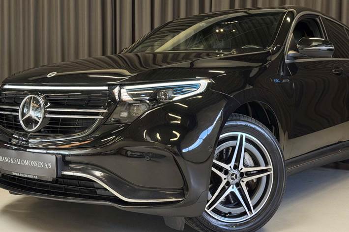 Sort Mercedes EQC400 fra 2020