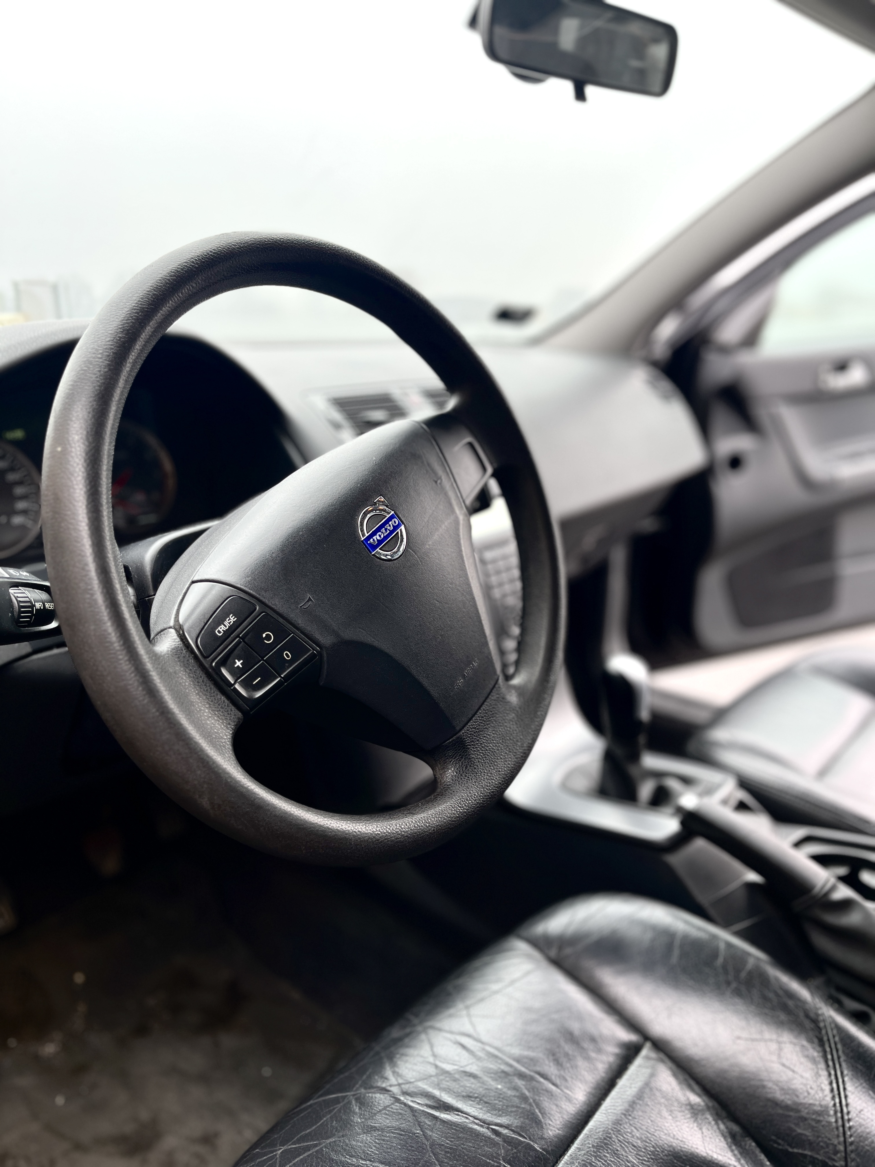 Sort Volvo V50 fra 2006