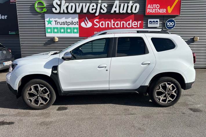 Hvid Dacia Duster fra 2020