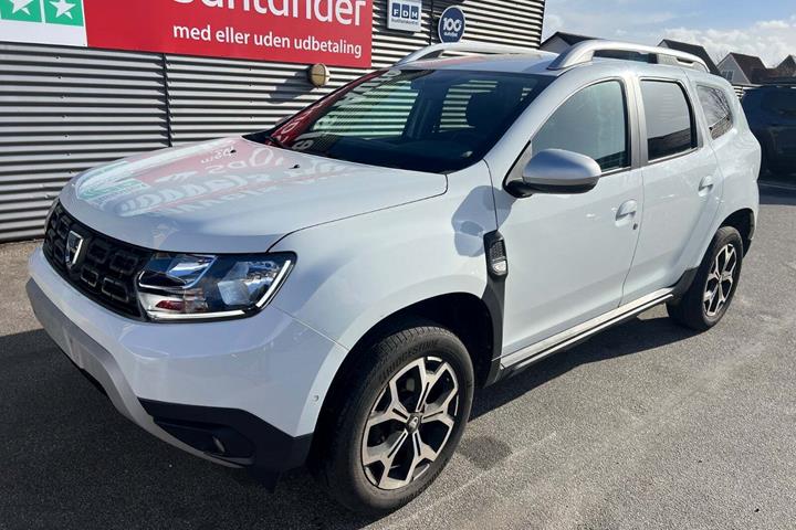 Hvid Dacia Duster fra 2020