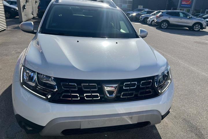 Hvid Dacia Duster fra 2020