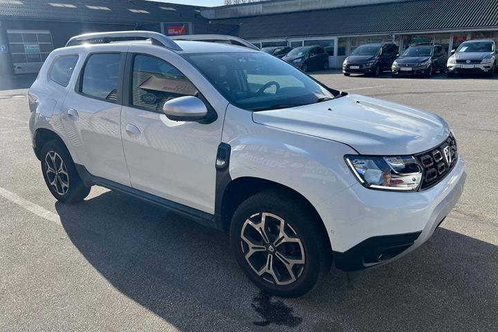 Hvid Dacia Duster fra 2020