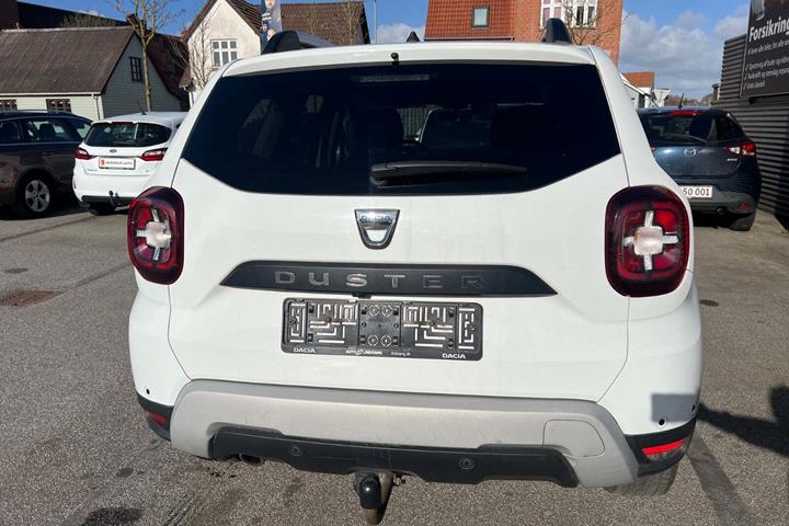 Hvid Dacia Duster fra 2020