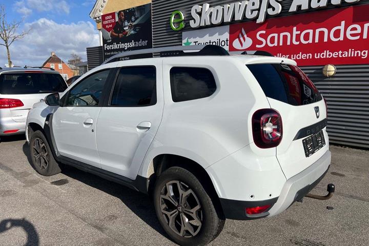Hvid Dacia Duster fra 2020
