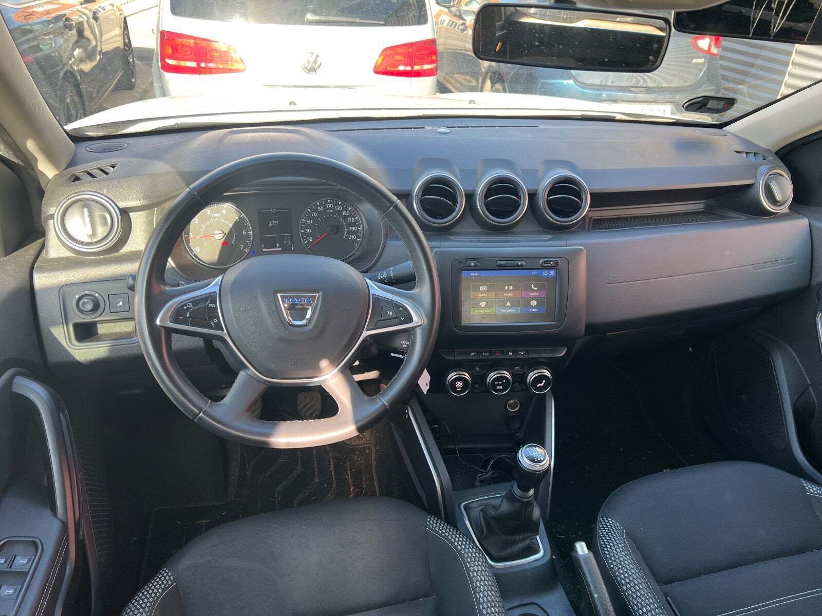 Hvid Dacia Duster fra 2020