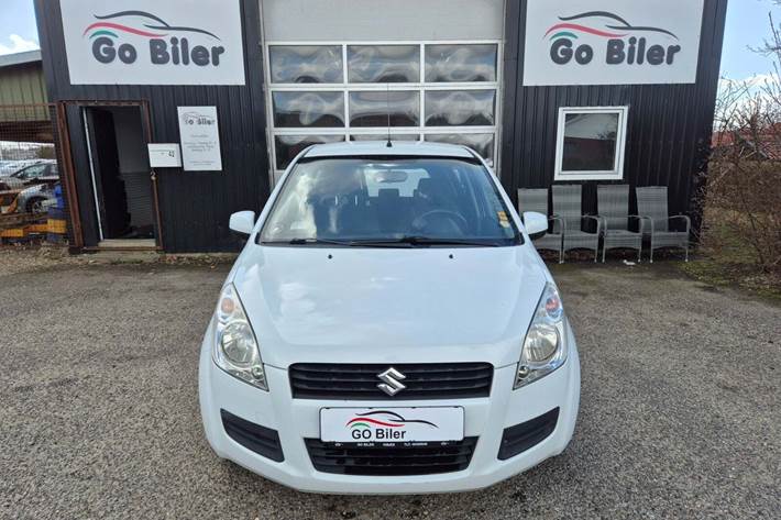Grøn Suzuki Splash fra 2010