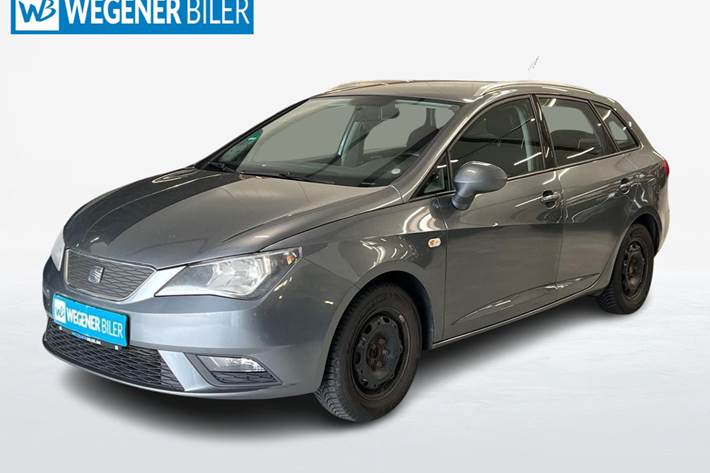 Grå Seat Ibiza fra 2013