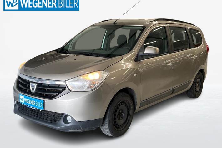 Beige Dacia Lodgy fra 2014